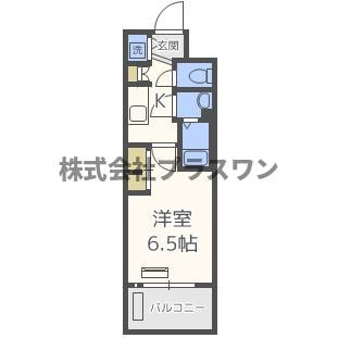 スワンズシティ中之島クロスの物件間取画像