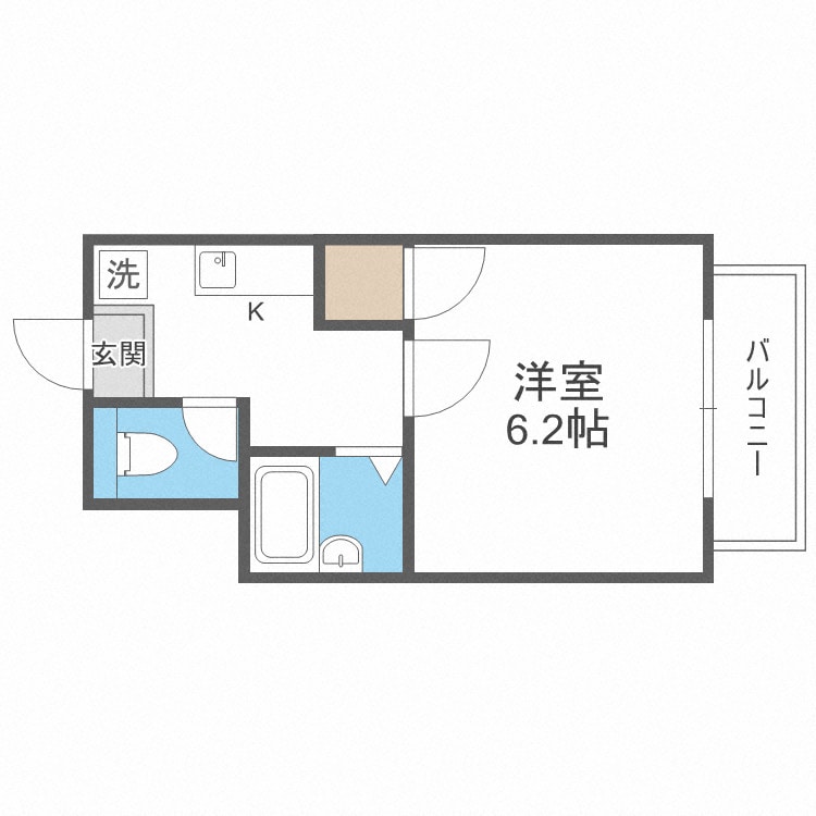 ノールハイツの物件間取画像