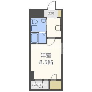 HS梅田EASTの物件間取画像