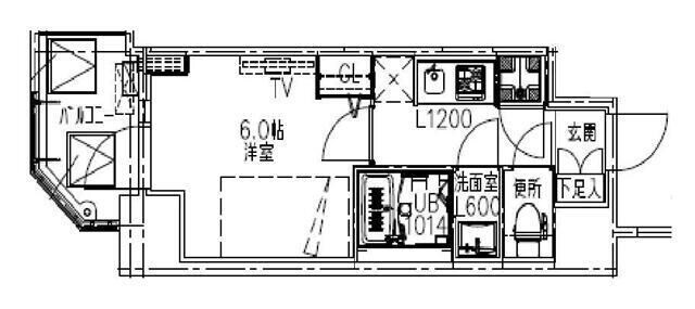 S-RESIDENCE都島Luxの物件間取画像