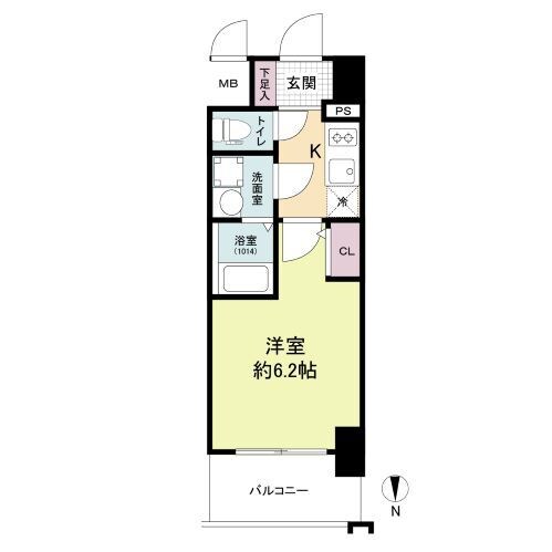 野田駅 徒歩7分 11階の物件間取画像