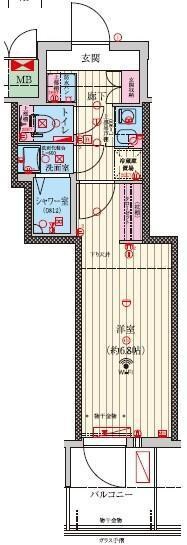 ファーストフィオーレ九条Ⅱの物件間取画像