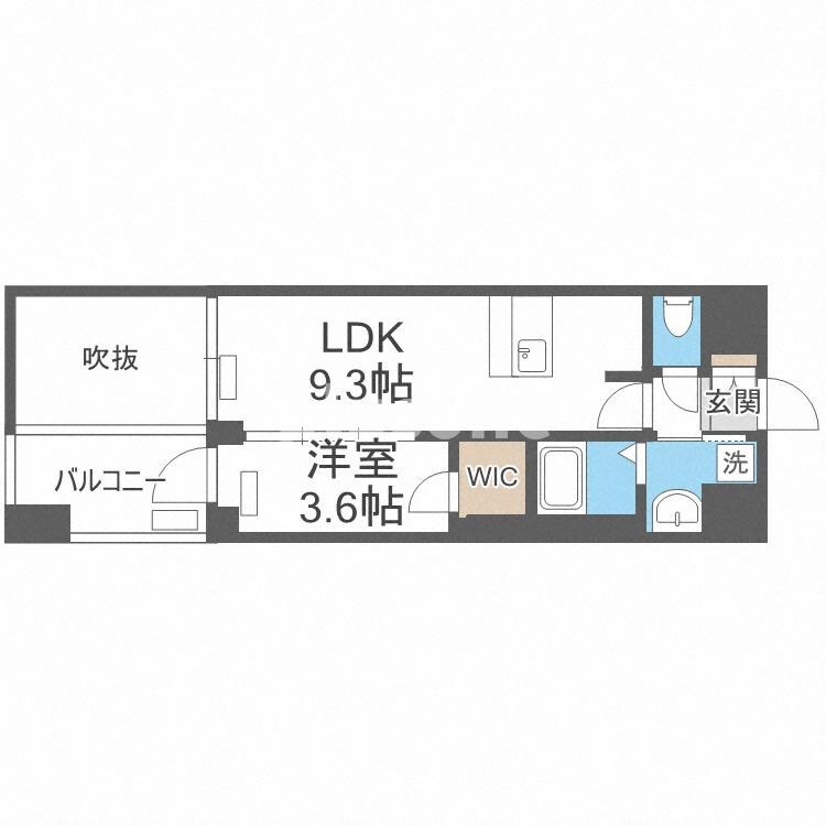 プレサンス堺筋本町ディスティニーの物件間取画像