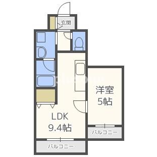 プレジオ都島の物件間取画像