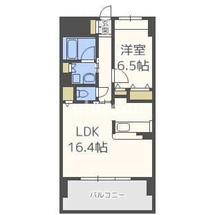 サンアルカスの物件間取画像