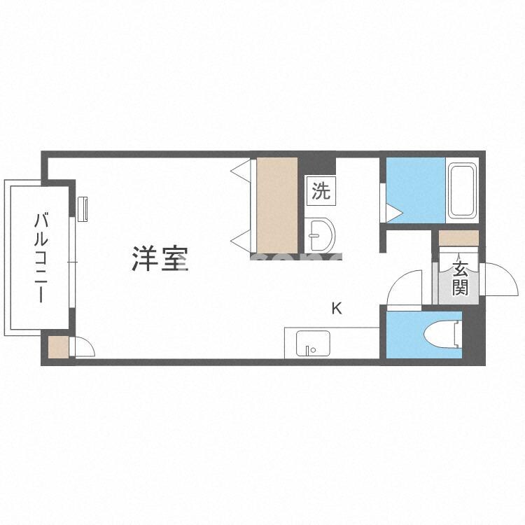 南巽駅 徒歩6分 1階の物件間取画像