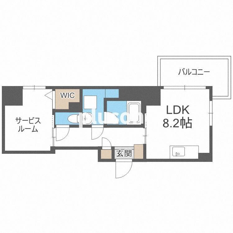 インテリジェンス御堂の物件間取画像