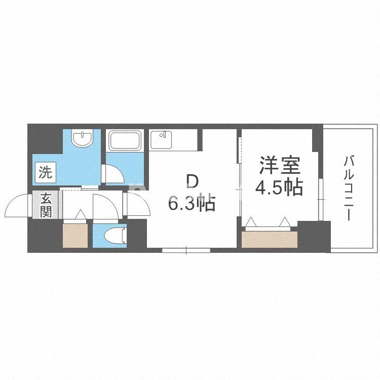 ｍａ　ｍｉｎｅｔｔｅの物件間取画像