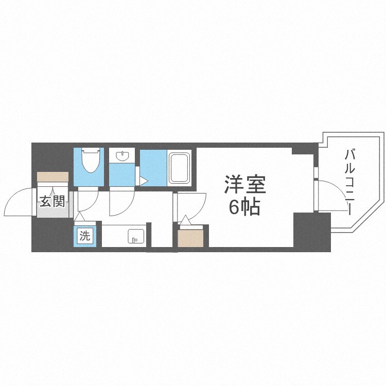 S-RESIDENCE都島Luxの物件間取画像