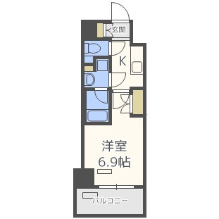 エグゼ北大阪の物件間取画像