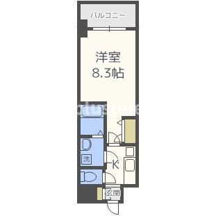 エスリード大阪グランゲートの物件間取画像