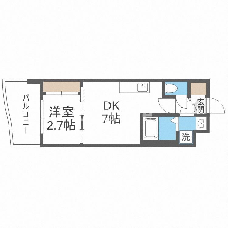 セレニテ西中島アリア壱番館の物件間取画像