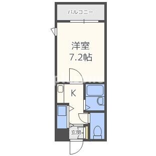 エバースクエア同心の物件間取画像