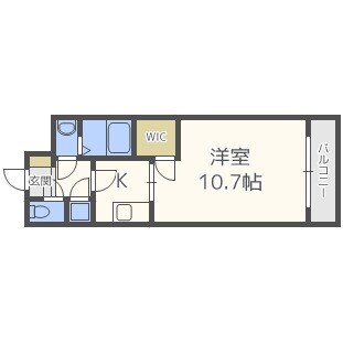 SERENiTE本町エコートの物件間取画像