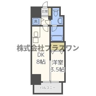 イグレック南本町の物件間取画像