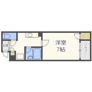 クレシア日本橋の物件間取画像