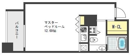 ザ・タワー大阪レジデンスの物件間取画像