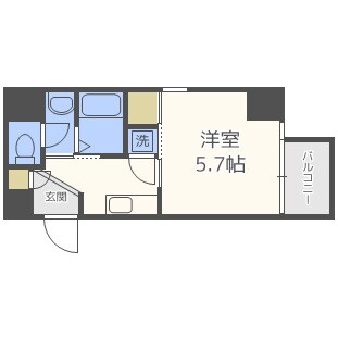 I-DIL NAKANOSHIMA EASTの物件間取画像