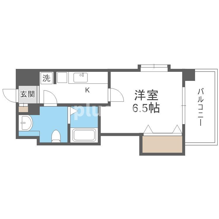 FRENCIA NOIE 東三国の物件間取画像