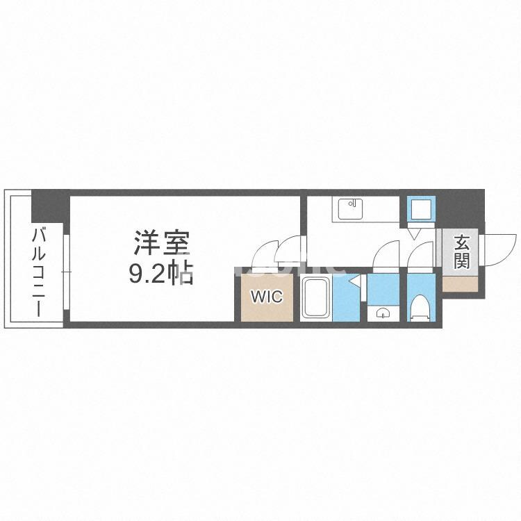 アーデンタワー靭公園の物件間取画像