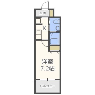 エス・キュート城東中央の物件間取画像