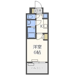 プレサンス松屋町ファステの物件間取画像