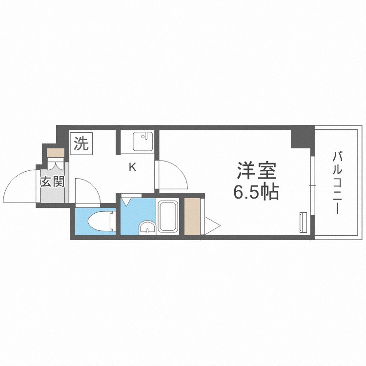 ウィンヒルズ難波南の物件間取画像