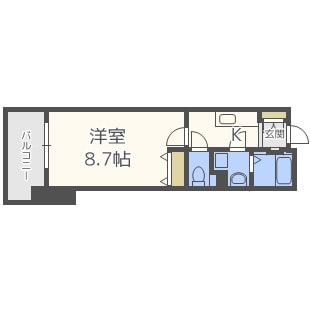 エスポルテ福島の物件間取画像