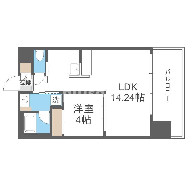 大正駅 徒歩12分 2階の物件間取画像