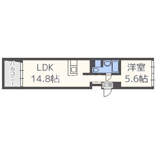 匠空KYOMACHIBORIの物件間取画像