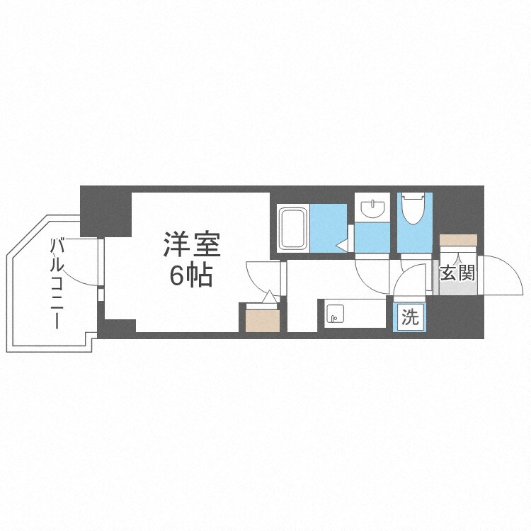 S-RESIDENCE都島Luxの物件間取画像