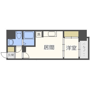 SERENiTE新大阪の物件間取画像