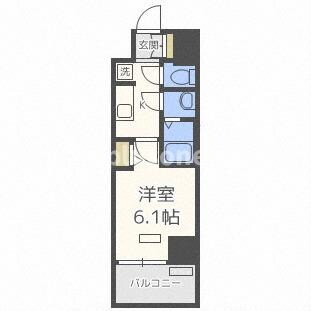 ファステート大阪ドームライズの物件間取画像