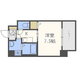 CASSIA福島駅前の物件間取画像