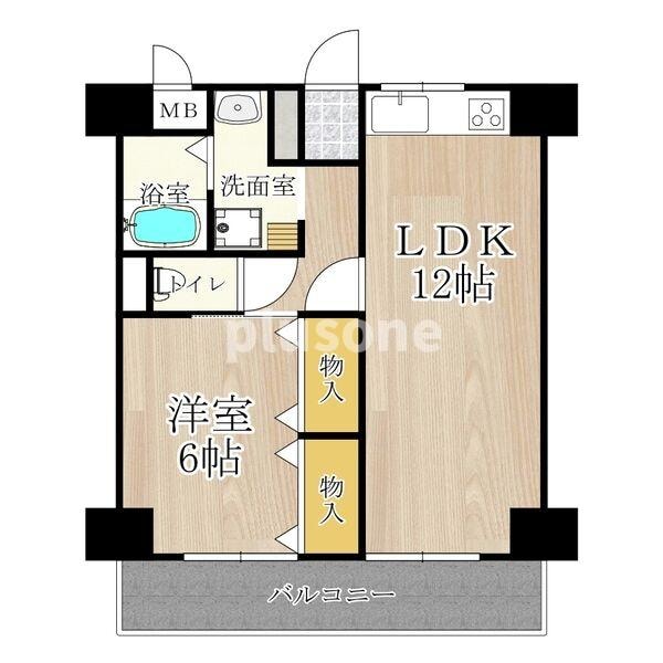 ロベリア弐番館の物件間取画像