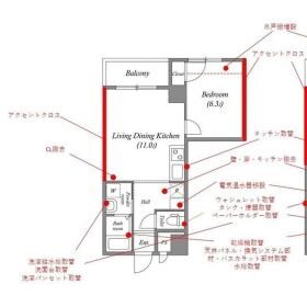 NLC新大阪の物件間取画像