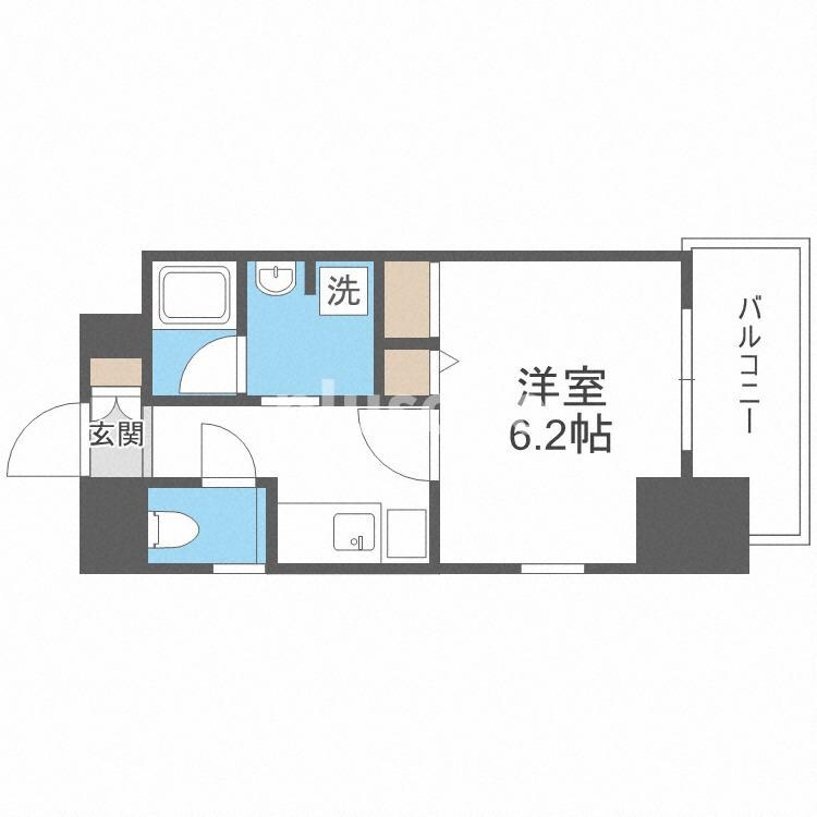 セイワパレス真田山公園南の物件間取画像