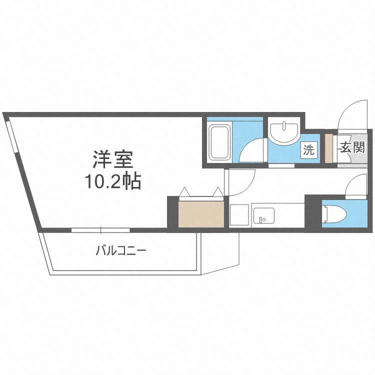 セイワパレス真田山公園東の物件間取画像