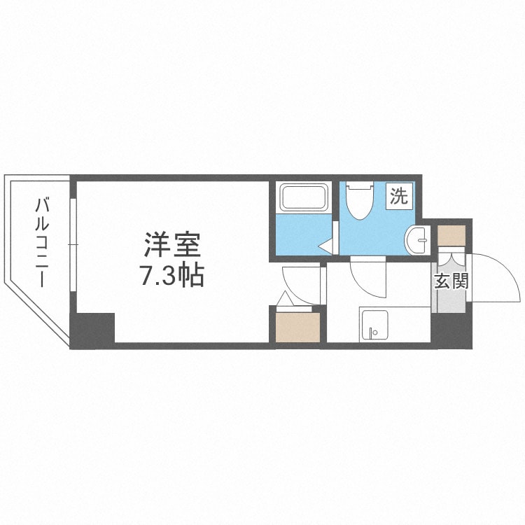 エグゼ新大阪南の物件間取画像