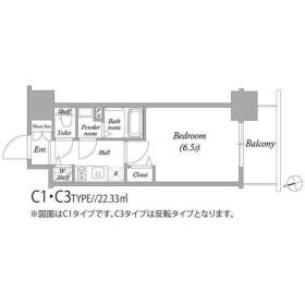 アドバンス大阪バレンシアの物件間取画像