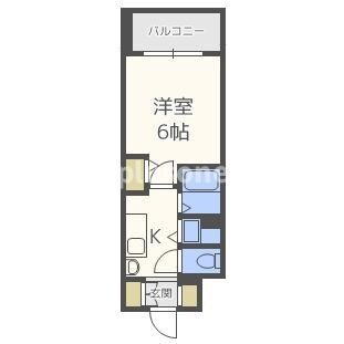 プレサンス堺筋本町フィリアの物件間取画像