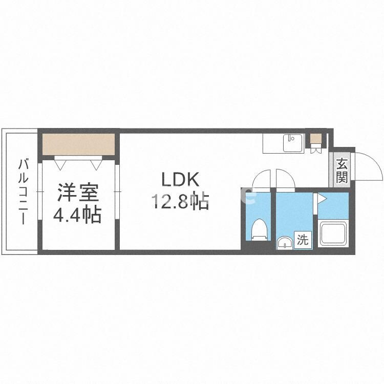 ＣＡＳＡ勝山の物件間取画像