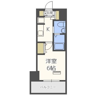 エステムコート新大阪VIIIレヴォリスの物件間取画像