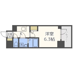 エスリード新北野グランリンクの物件間取画像