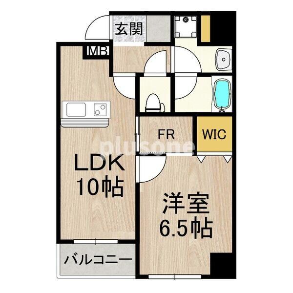 CITY SPIRE難波グレイスの物件間取画像