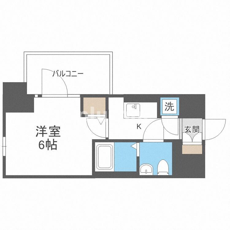 エスリード天王寺町北の物件間取画像