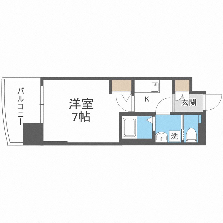 セレニテ三国プリエの物件間取画像