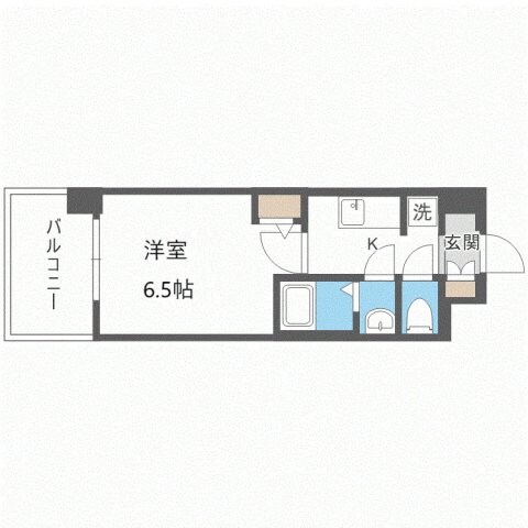 ブランシエスタ加島の物件間取画像