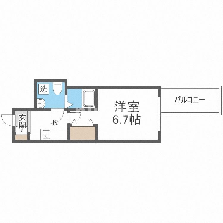 SERENiTE本町エコートの物件間取画像