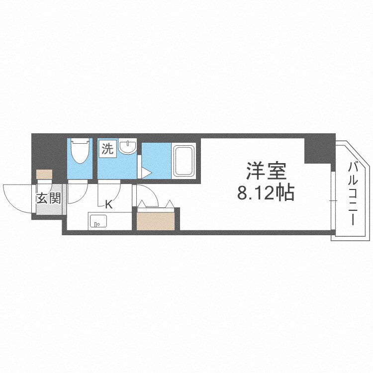 S-FORT桜ノ宮の物件間取画像